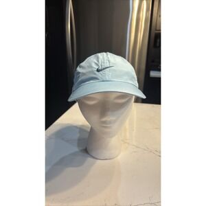 Nike Hat Light Blue Adjustable Strapback Swoosh Cap